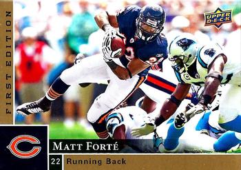 2009 Upper Deck First Edition #27 Matt Forte Front