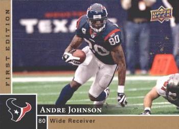 2009 Upper Deck First Edition #59 Andre Johnson Front
