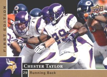 2009 Upper Deck First Edition #86 Chester Taylor Front