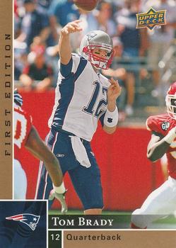 2009 Upper Deck First Edition #88 Tom Brady Front