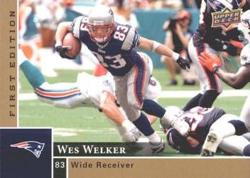 2009 Upper Deck First Edition #89 Wes Welker Front