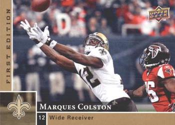 2009 Upper Deck First Edition #97 Marques Colston Front