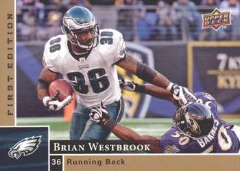 2009 Upper Deck First Edition #113 Brian Westbrook Front