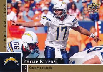 2009 Upper Deck First Edition #125 Philip Rivers Front