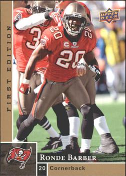2009 Upper Deck First Edition #141 Ronde Barber Front