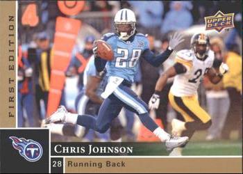 2009 Upper Deck First Edition #143 Chris Johnson Front