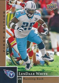 2009 Upper Deck First Edition #144 LenDale White Front