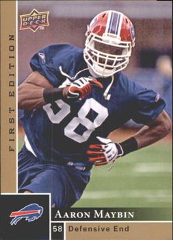 2009 Upper Deck First Edition #190 Aaron Maybin Front