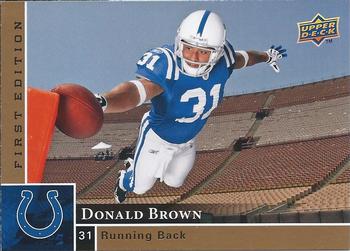 2009 Upper Deck First Edition #200 Donald Brown Front