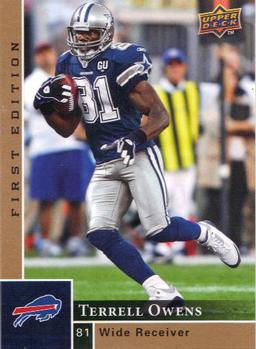 2009 Upper Deck First Edition #20 Terrell Owens Front