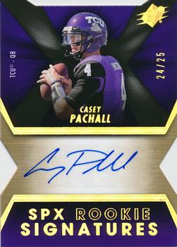2014 SPx - Autographs Die Cut #141 Casey Pachall Front