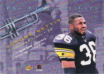 1997 Playoff Super Bowl Card Show #NNO Jerome Bettis Back