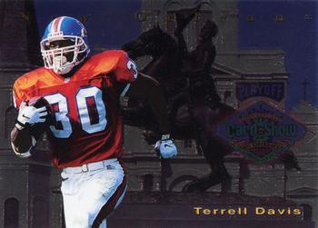1997 Playoff Super Bowl Card Show #NNO Terrell Davis Front