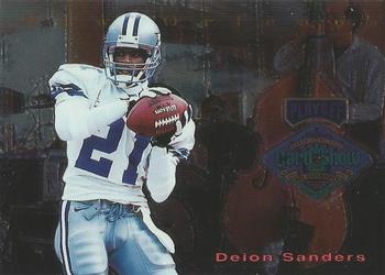 1997 Playoff Super Bowl Card Show #NNO Deion Sanders Front
