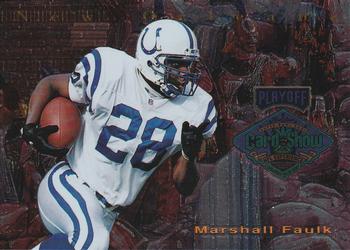 1997 Playoff Super Bowl Card Show #NNO Marshall Faulk Front