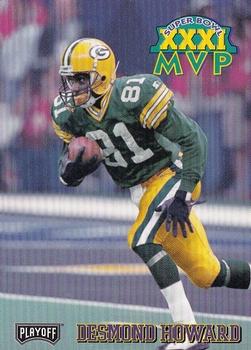 1997 Playoff Green Bay Packers Super Sunday #4 Desmond Howard Front