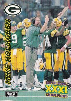 1997 Playoff Green Bay Packers Super Sunday #6 Mike Holmgren Front