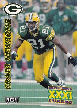 1997 Playoff Green Bay Packers Super Sunday #10 Craig Newsome Front