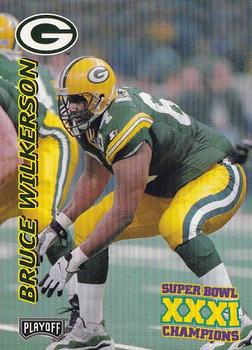 1997 Playoff Green Bay Packers Super Sunday #21 Bruce Wilkerson Front