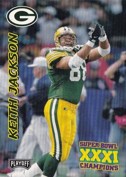 1997 Playoff Green Bay Packers Super Sunday #30 Keith Jackson Front