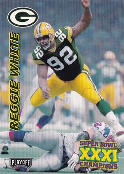 1997 Playoff Green Bay Packers Super Sunday #32 Reggie White Front