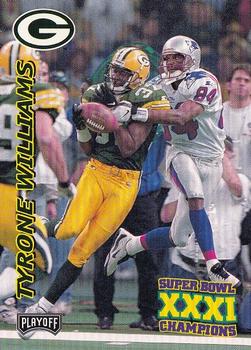 1997 Playoff Green Bay Packers Super Sunday #40 Tyrone Williams Front