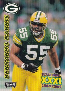 1997 Playoff Green Bay Packers Super Sunday #46 Bernardo Harris Front
