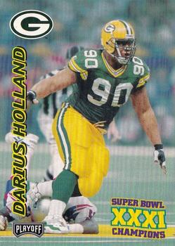 1997 Playoff Green Bay Packers Super Sunday #47 Darius Holland Front