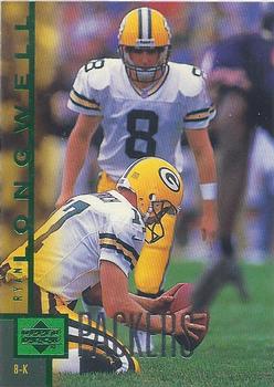1998 Upper Deck ShopKo Green Bay Packers II #2 Ryan Longwell Front