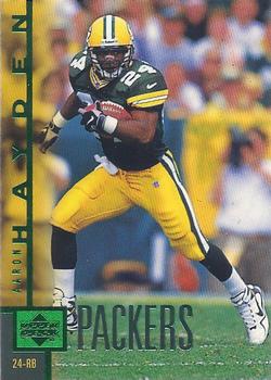 1998 Upper Deck ShopKo Green Bay Packers II #6 Aaron Hayden Front