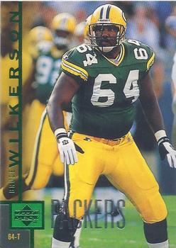 1998 Upper Deck ShopKo Green Bay Packers II #25 Bruce Wilkerson Front