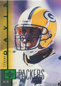 1998 Upper Deck ShopKo Green Bay Packers II #33 Tyrone Davis Front