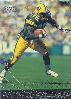 1998 Upper Deck ShopKo Green Bay Packers II #68 Dorsey Levens Front