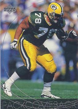 1998 Upper Deck ShopKo Green Bay Packers II #77 Ross Verba Front