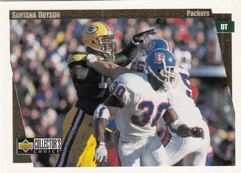 1997 Collector's Choice ShopKo Green Bay Packers #GB28 Santana Dotson Front
