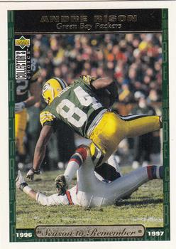 1997 Collector's Choice ShopKo Green Bay Packers #GB48 Andre Rison Front