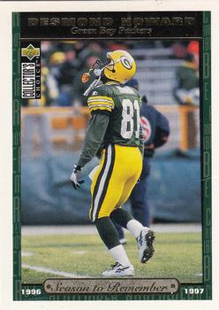 1997 Collector's Choice ShopKo Green Bay Packers #GB55 Desmond Howard Front