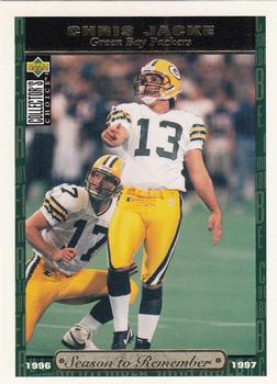 1997 Collector's Choice ShopKo Green Bay Packers #GB57 Chris Jacke Front