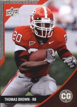 2014 Upper Deck Conference Greats #30 Thomas Brown Front