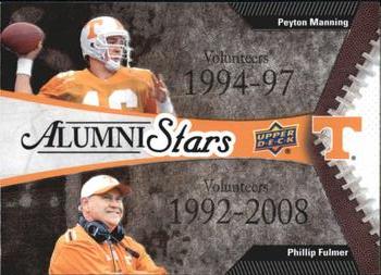 2014 Upper Deck Conference Greats #153 Peyton Manning / Phillip Fulmer Front