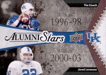 2014 Upper Deck Conference Greats #156 Tim Couch / Jared Lorenzen Front