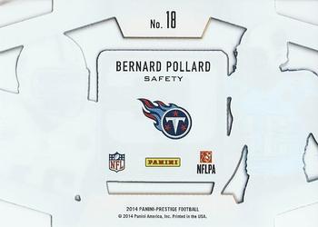 2014 Panini Prestige - Captains #18 Bernard Pollard Back