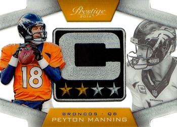 2014 Panini Prestige - Captains #7 Peyton Manning Front