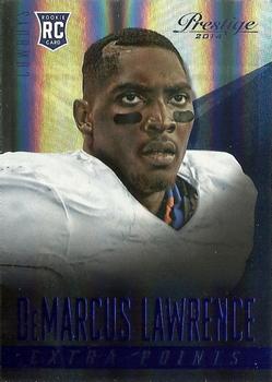 2014 Panini Prestige - Extra Points Blue #277 DeMarcus Lawrence Front