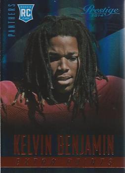 2014 Panini Prestige - Extra Points Red #257 Kelvin Benjamin Front