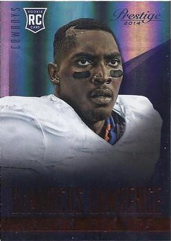 2014 Panini Prestige - Extra Points Red #277 DeMarcus Lawrence Front