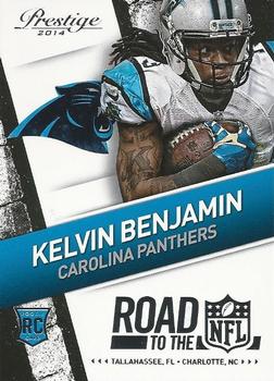 2014 Panini Prestige - Road to the NFL #9 Kelvin Benjamin Front