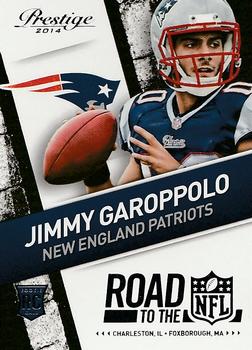 2014 Panini Prestige - Road to the NFL #11 Jimmy Garoppolo Front