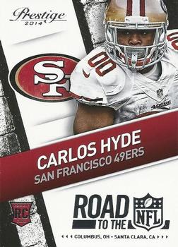 2014 Panini Prestige - Road to the NFL #13 Carlos Hyde Front