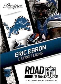 2014 Panini Prestige - Road to the NFL #20 Eric Ebron Front
